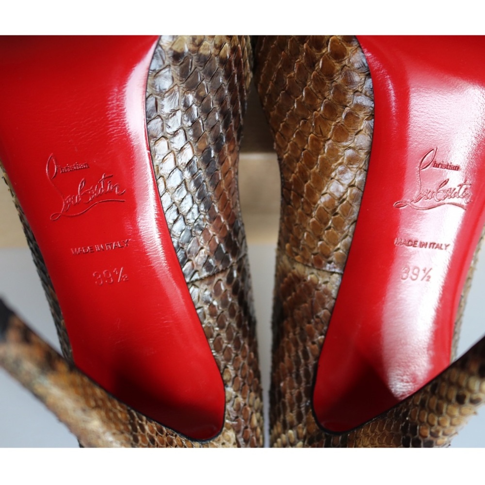 Christian Louboutin Python Very Prive - image 6